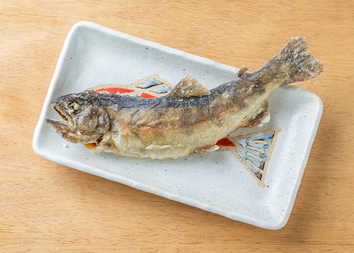 金時ヤマメ唐揚げ