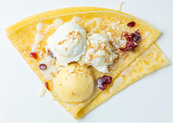 きんたろーみるくミルクレープホイップ＆ミルク