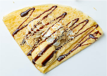 きんたろーみるくミルクレープチョコレート＆バナナ